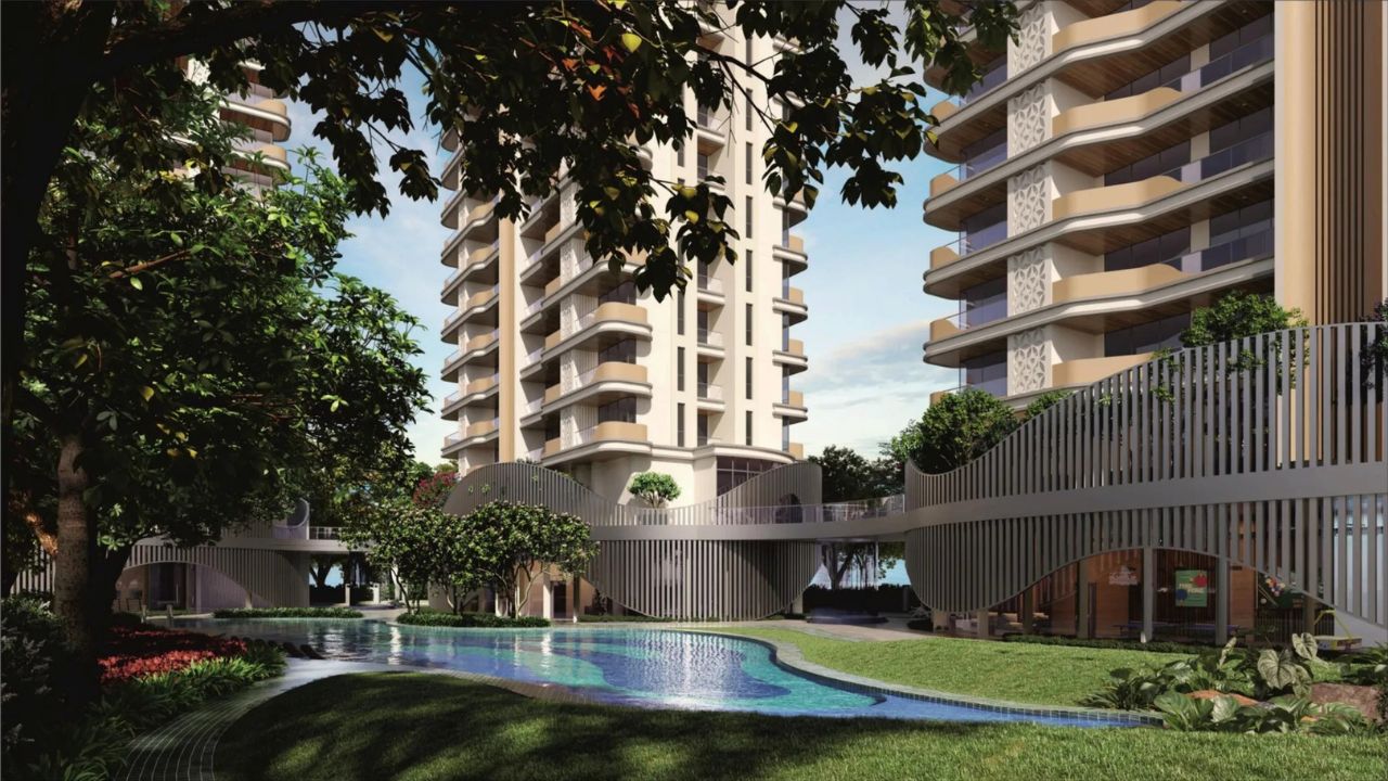 4S The Aurrum — Tower Cluster & Pool Deck (Render)