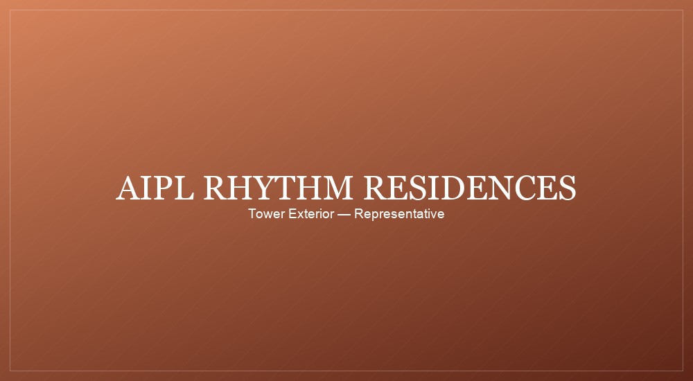 AIPL Rhythm Residences — Tower Exterior