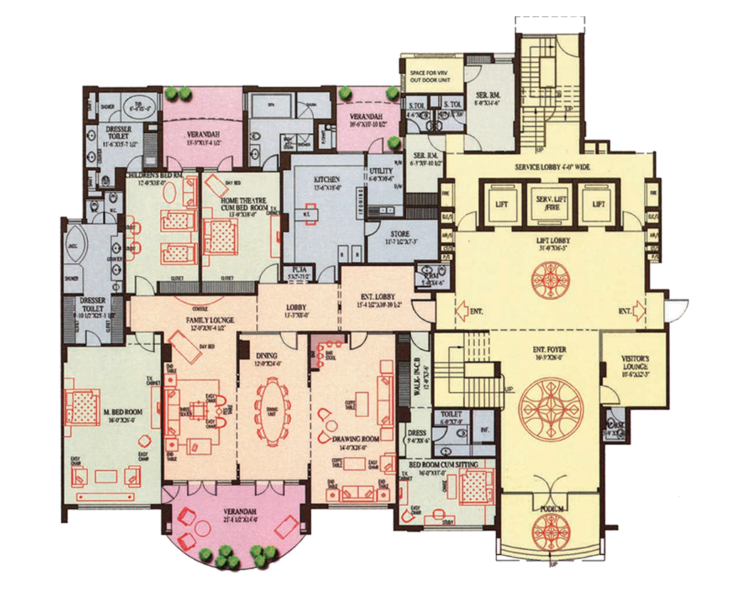 Ambience Caitriona — Floor Plan 1