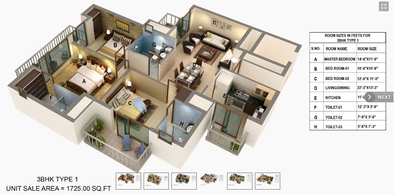 Ansal Estella — Floor Plan 2