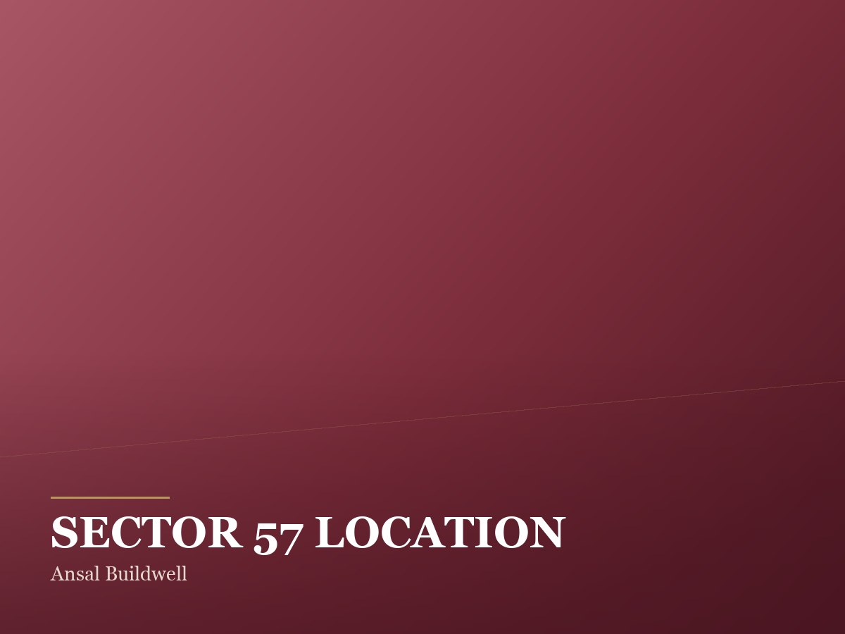 Ansal Florence Residency — Sector 57 Location