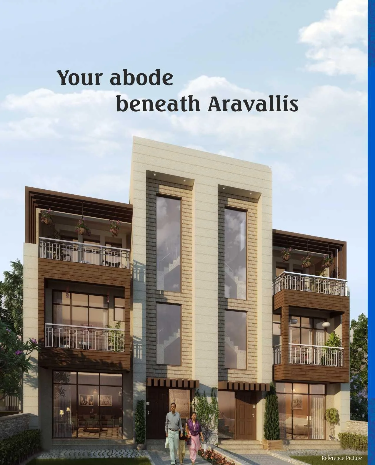 Ansals Shiva Som Valley — Building Elevation