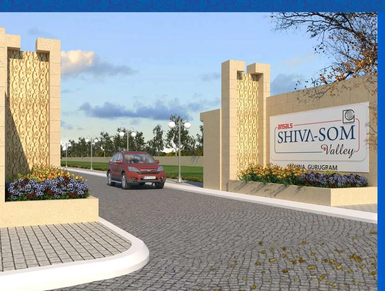 Ansals Shiva Som Valley — Entrance Gate