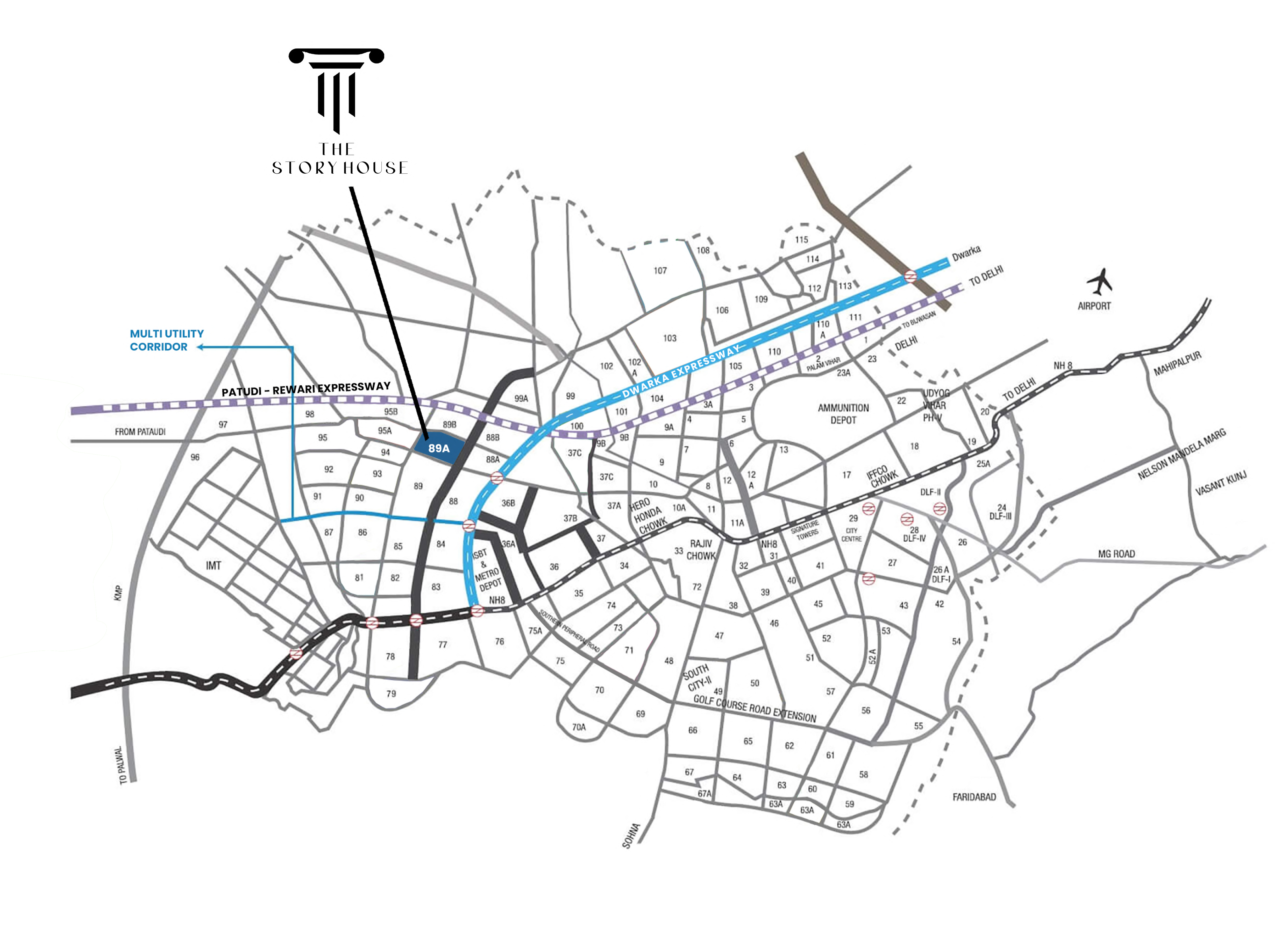 ArtTech The Story House — Location Map