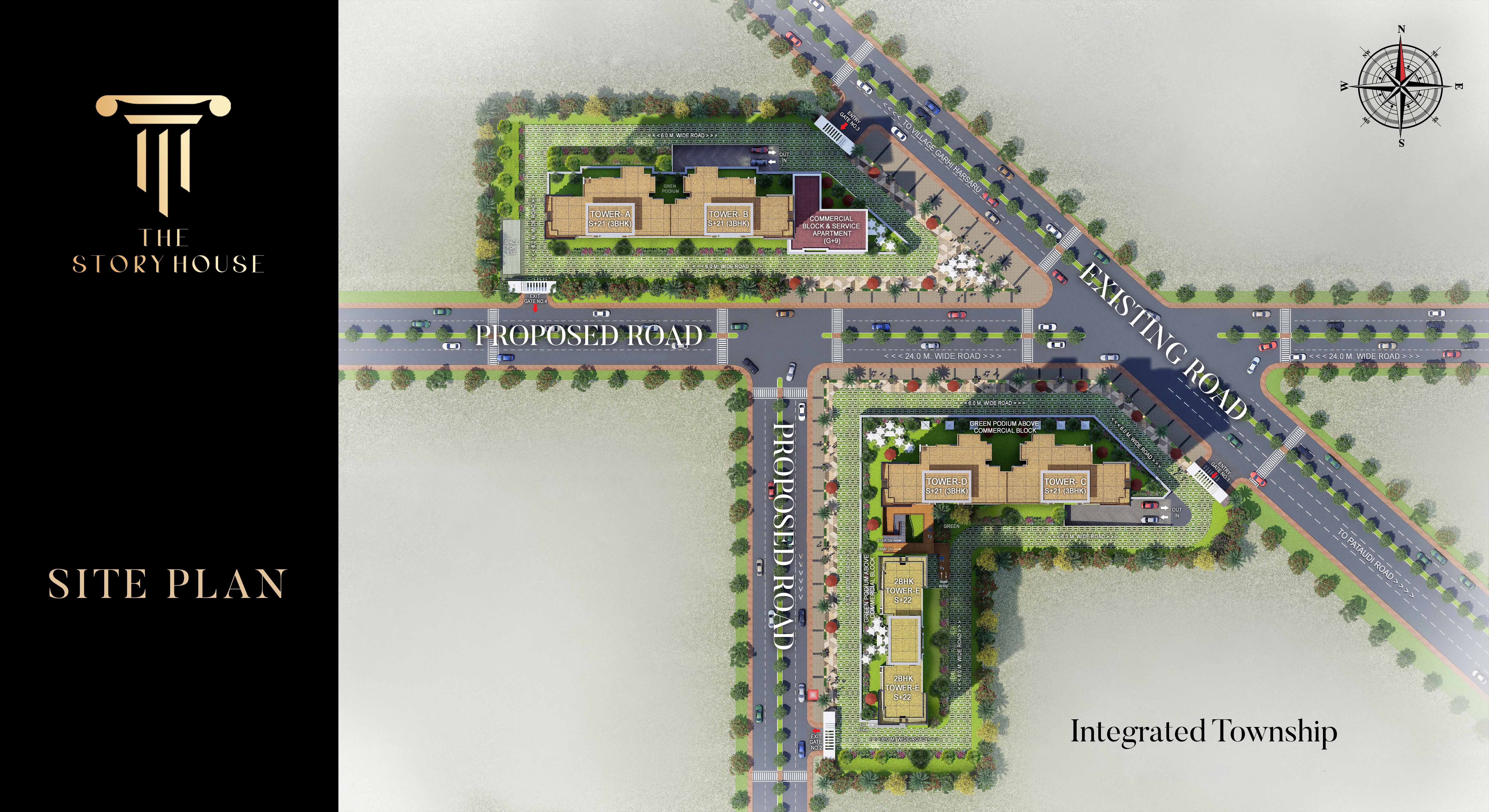 ArtTech The Story House — Site Plan