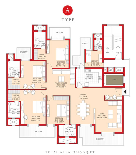 ATS Kocoon — Floor Plan 1
