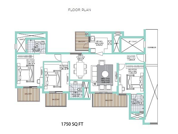 ATS Tourmaline — Floor Plan 1