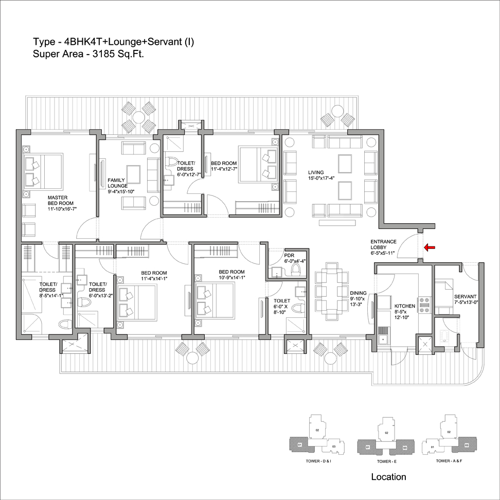 Bestech Park View Grand Spa — Floor Plan 2
