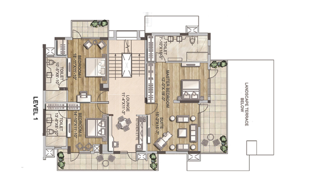Bestech Sky Suites — Floor Plan 2