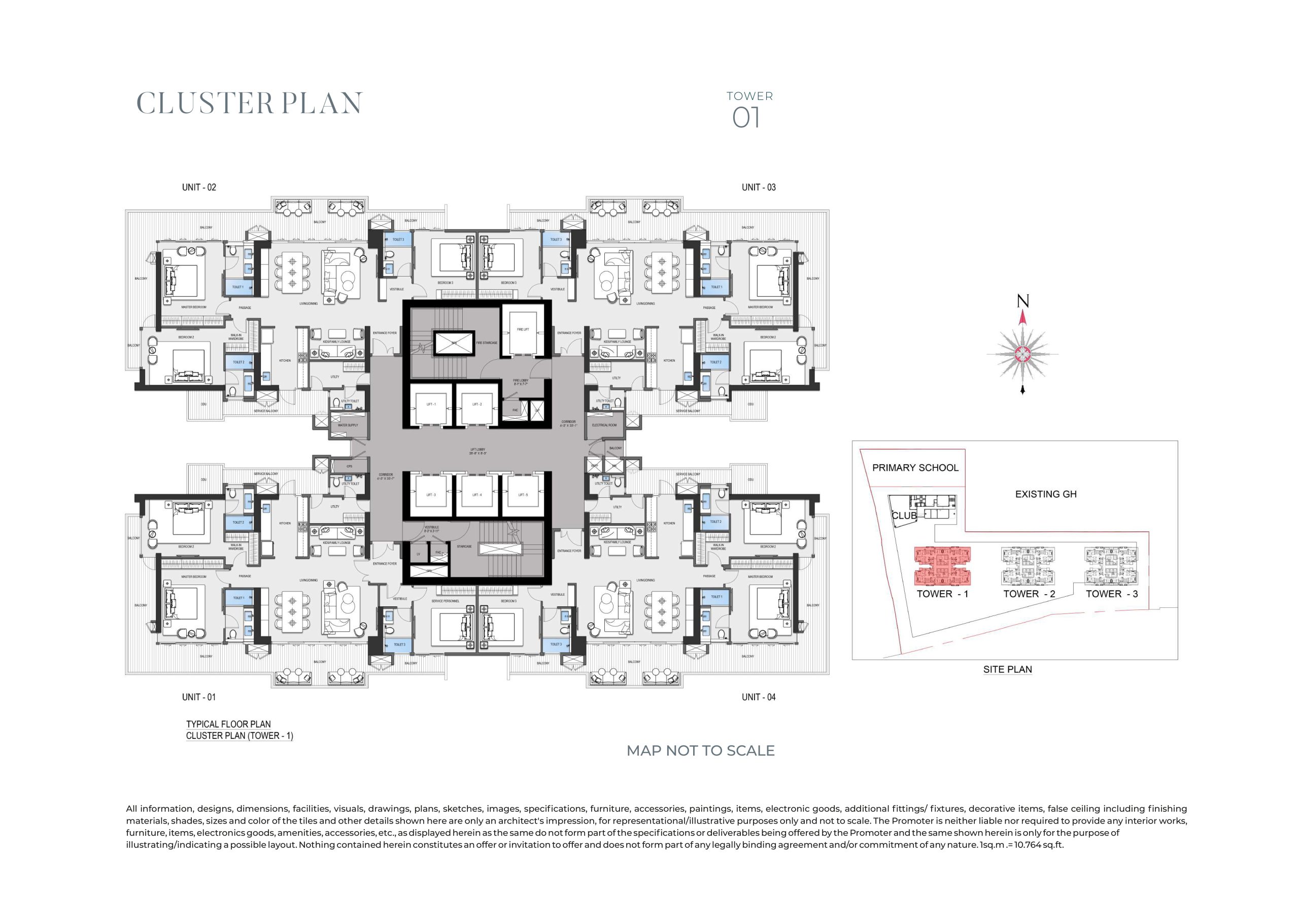 BPTP Downtown 66 — Floor Plan 1