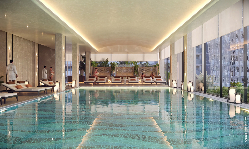BPTP Amstoria Verti-Greens — Indoor All-Weather Pool