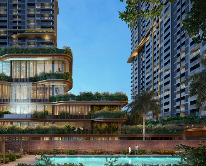 BPTP Amstoria Verti-Greens — 2 BHK Tower Exterior