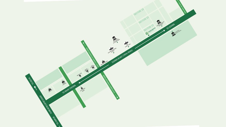 Breez Global Heights 89 — Location Map, Sector 89