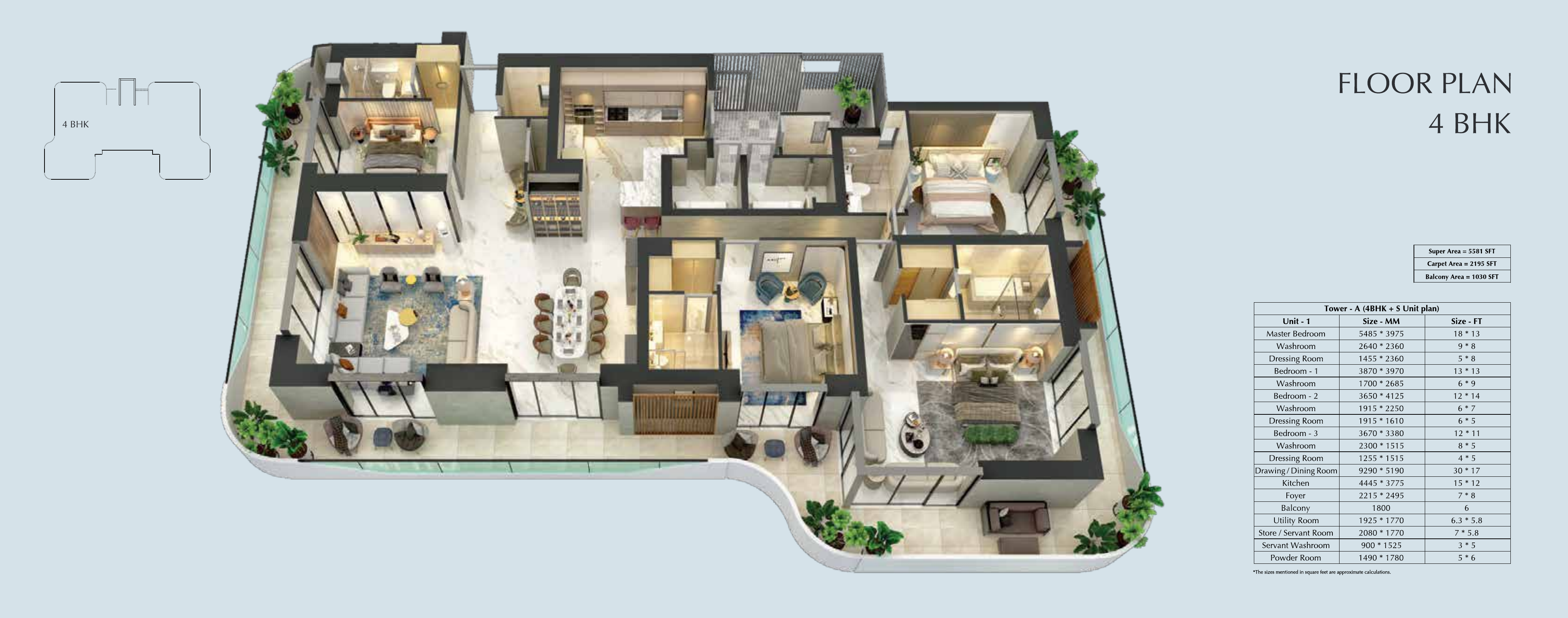 Central Park Park Bignonia — Floor Plan 2