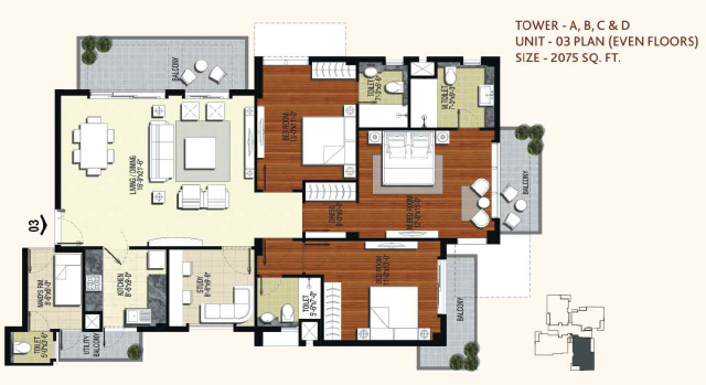 Heritage Max — Floor Plan 1