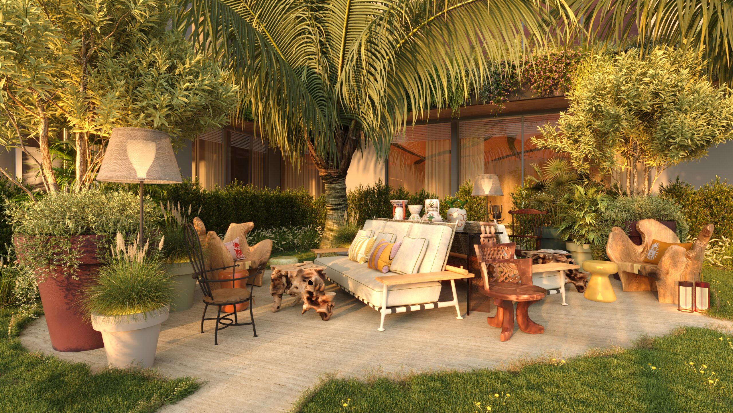 Dalcore The Falcon — Landscaped Garden