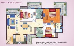 DLF The Princeton Estate — Floor Plan 1
