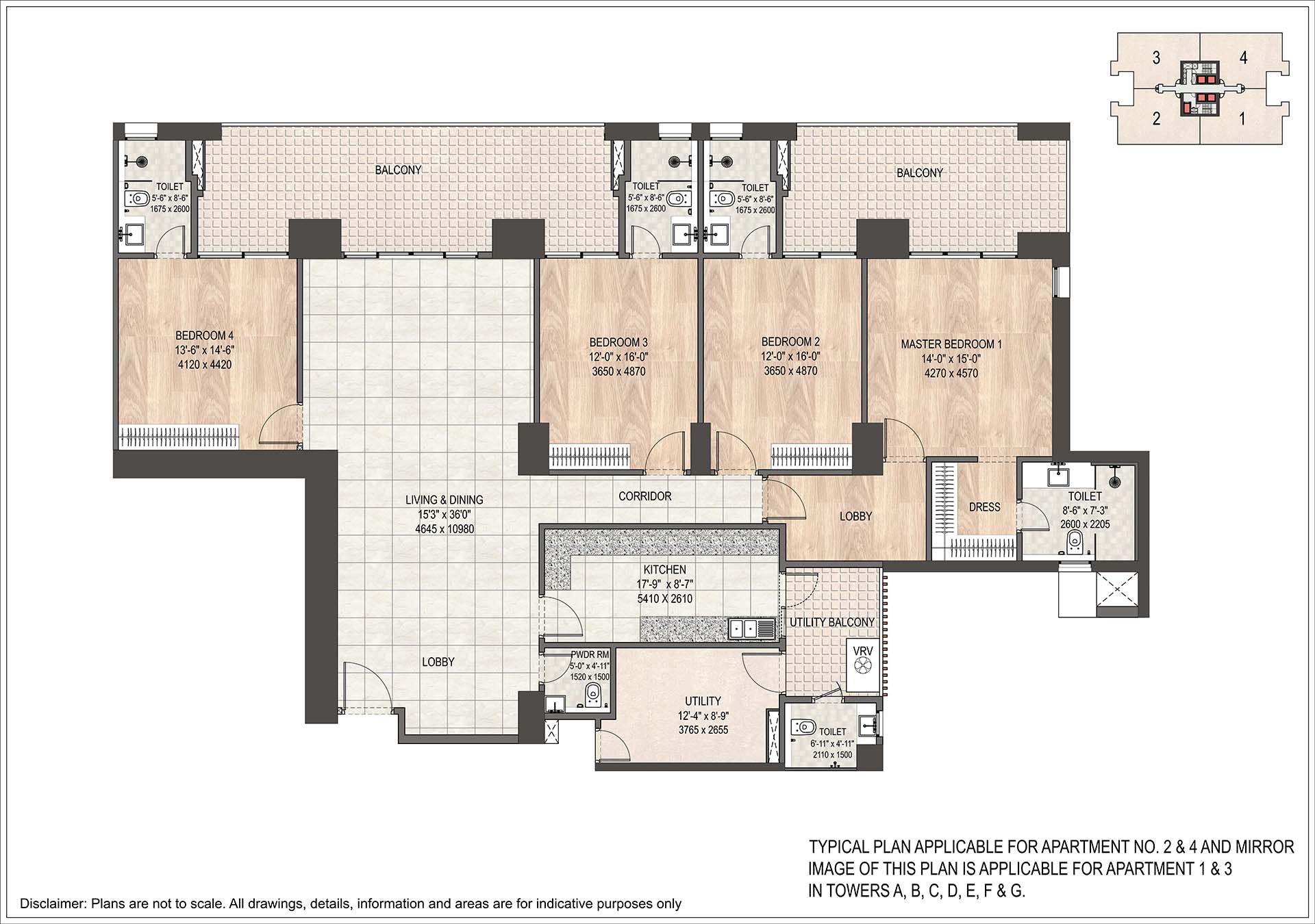 DLF Privana North — Floor Plan 2