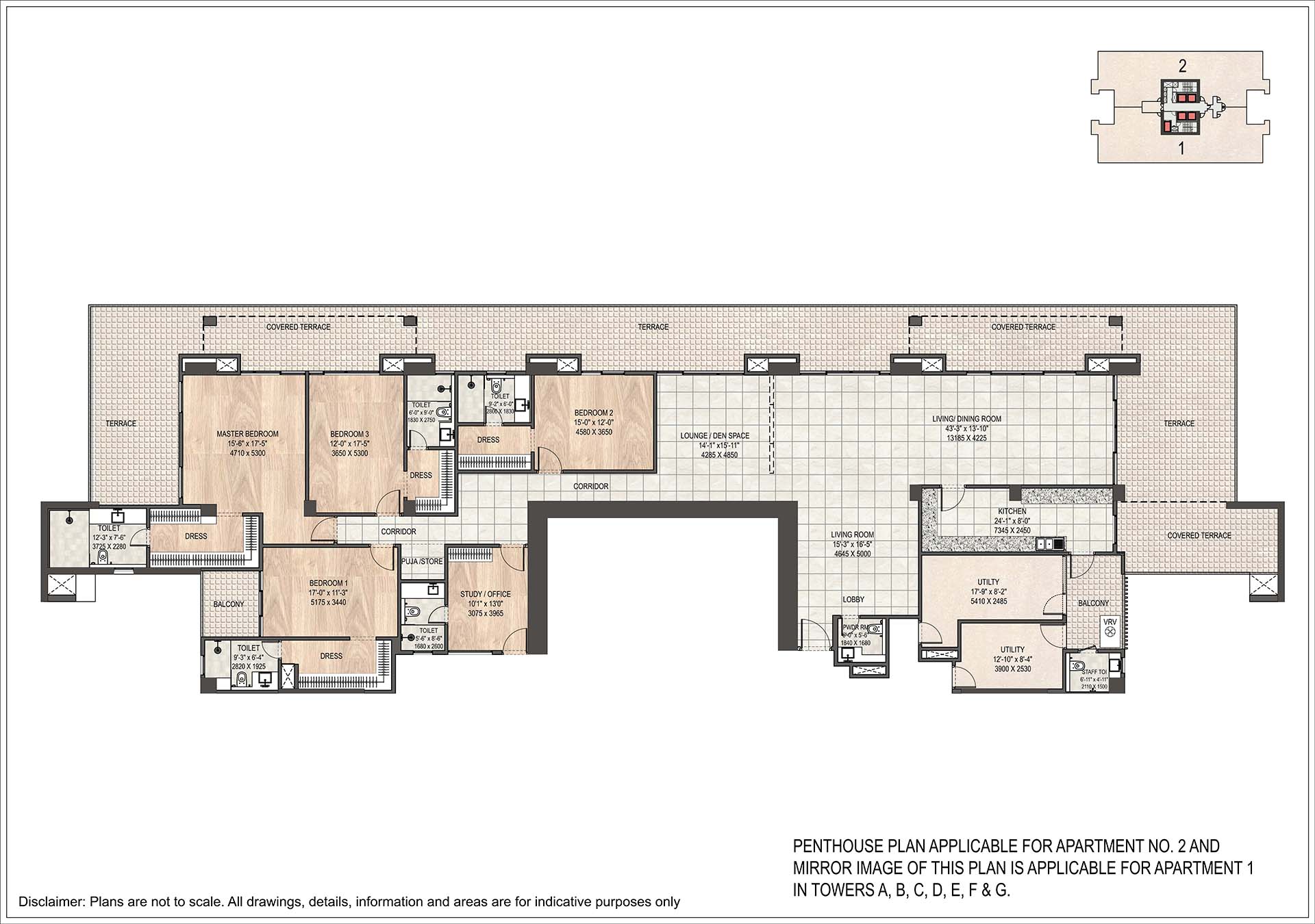 DLF PrivanaSouth — Floor Plan 2