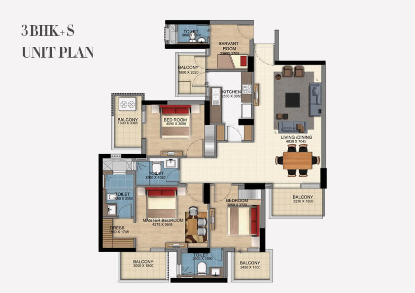 DLF The Ultima — Floor Plan 1