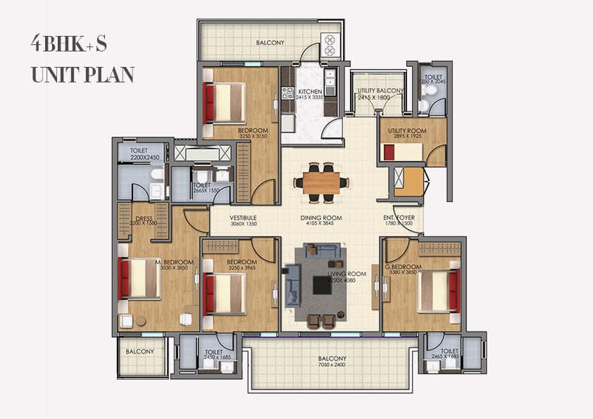 DLF The Ultima — Floor Plan 2