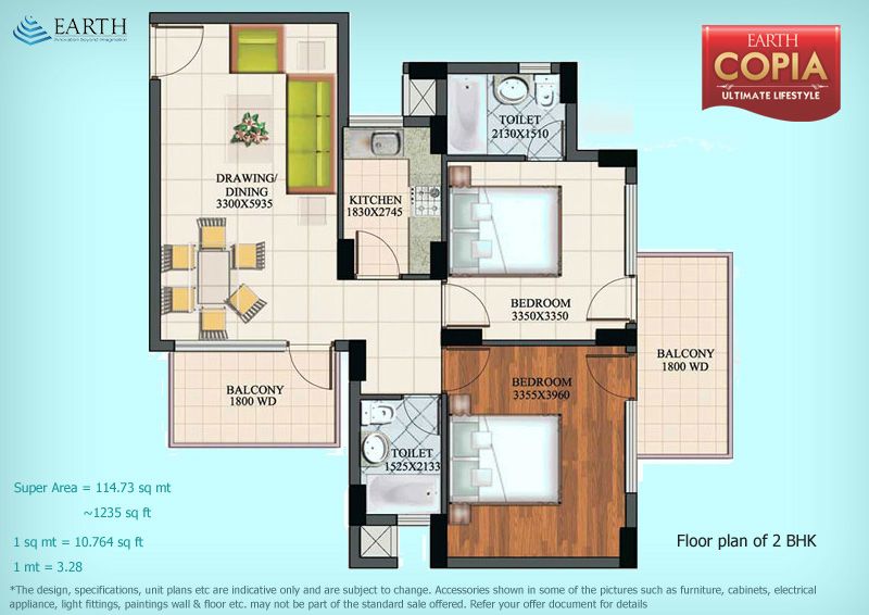 Earth Copia — Floor Plan 1