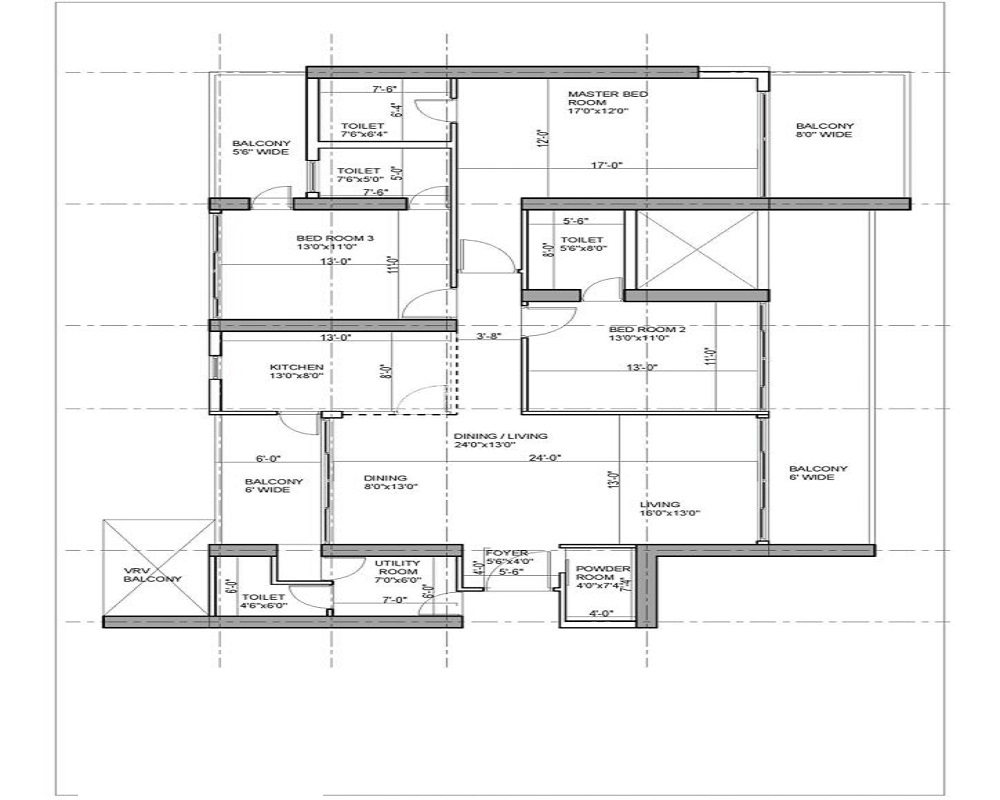 Elan Presidential — Floor Plan 1