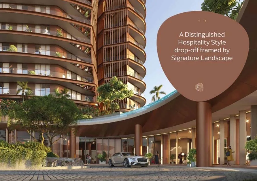 Eldeco Terra and Sol hospitality-style drop-off, Sector 80 Gurugram