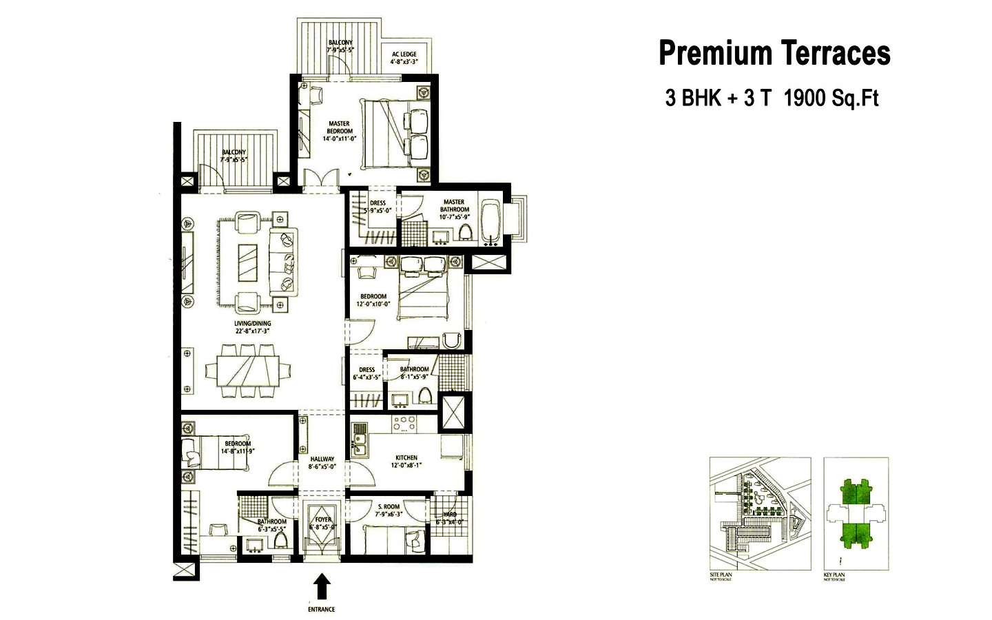 Emaar Palm Drive — Floor Plan 1
