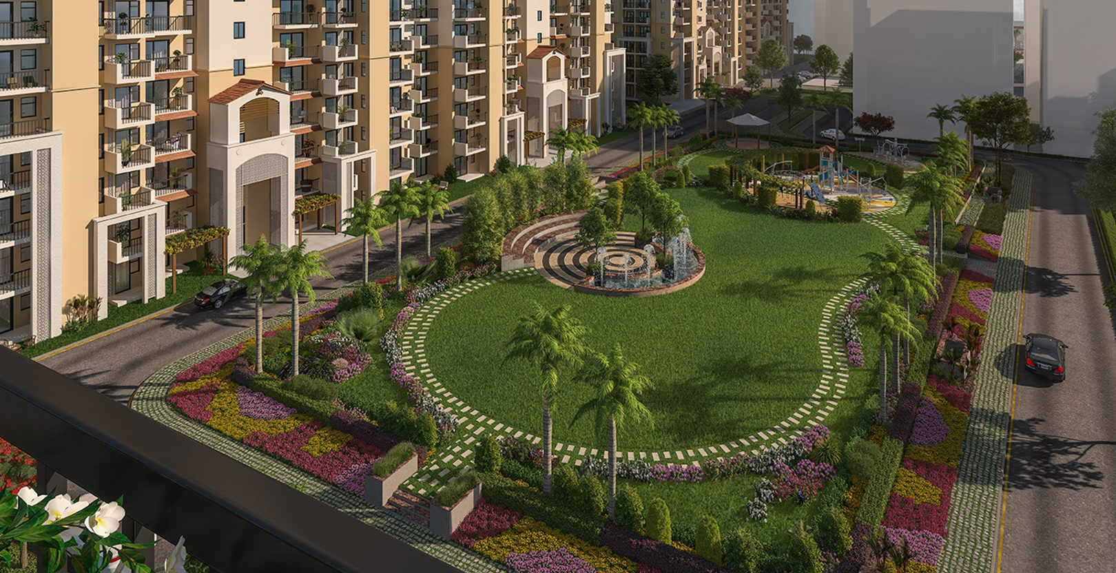 Emaar Palm Heights — Landscaped Gardens