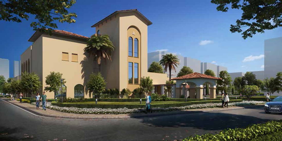Emaar Palm Premier — Clubhouse Exterior