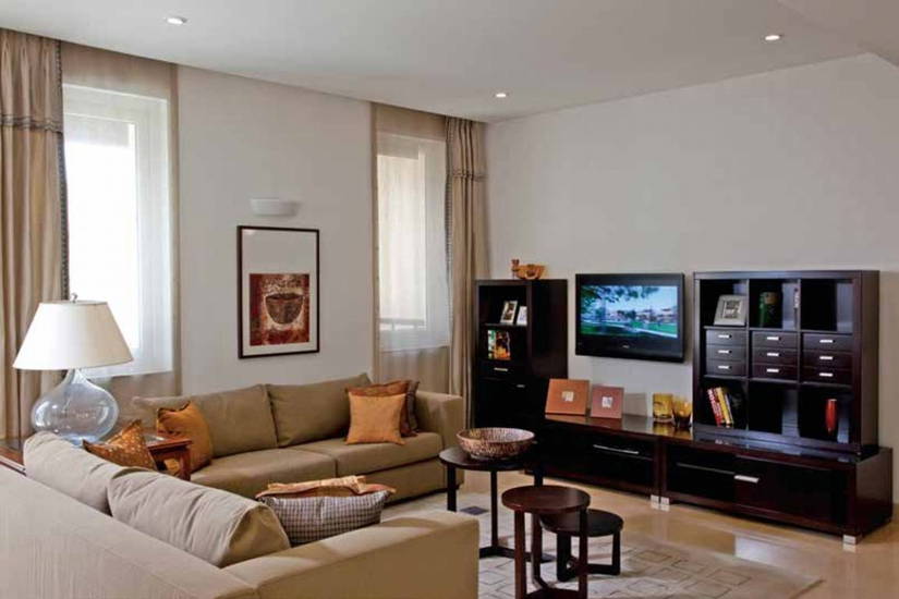 Emaar Palm Premier — Sample Living Room Interior