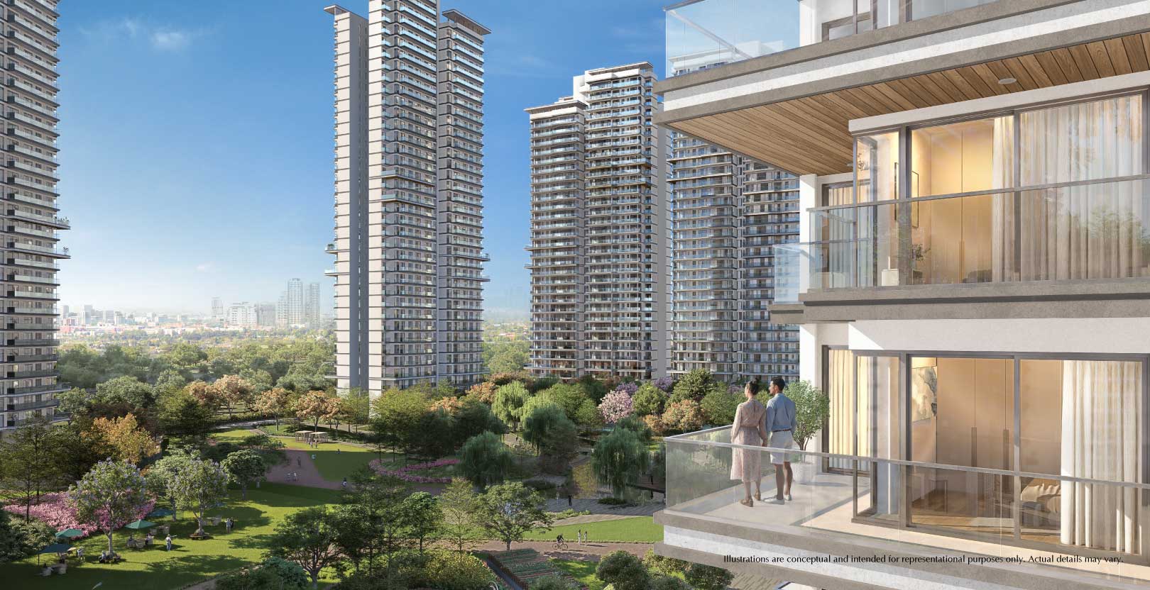 Emaar Serenity Hills — Landscaped Gardens
