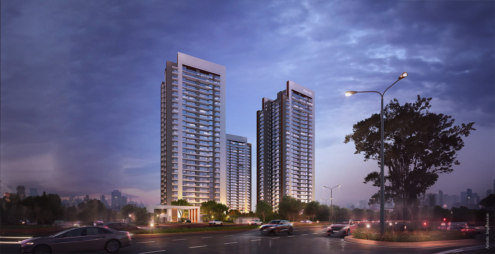 Emaar Urban Oasis — Landscaped Gardens