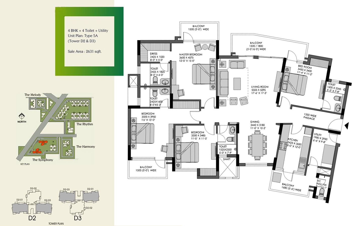 The Heartsong — Floor Plan 3