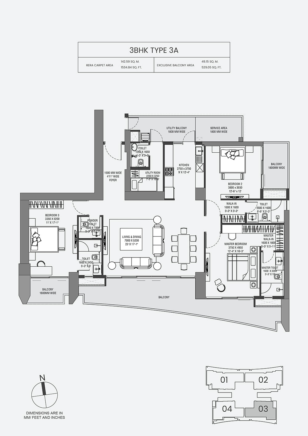 The Trillion — Floor Plan 2