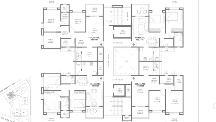 Anantam 85 — Floor Plan 2