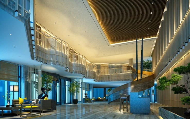 Clubhouse lounge amenity — representative image