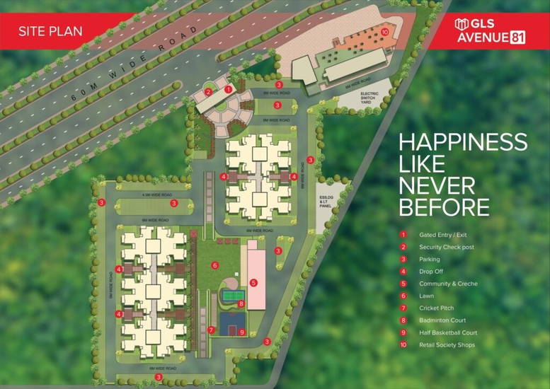 GLS Avenue 81 — Master Layout Plan
