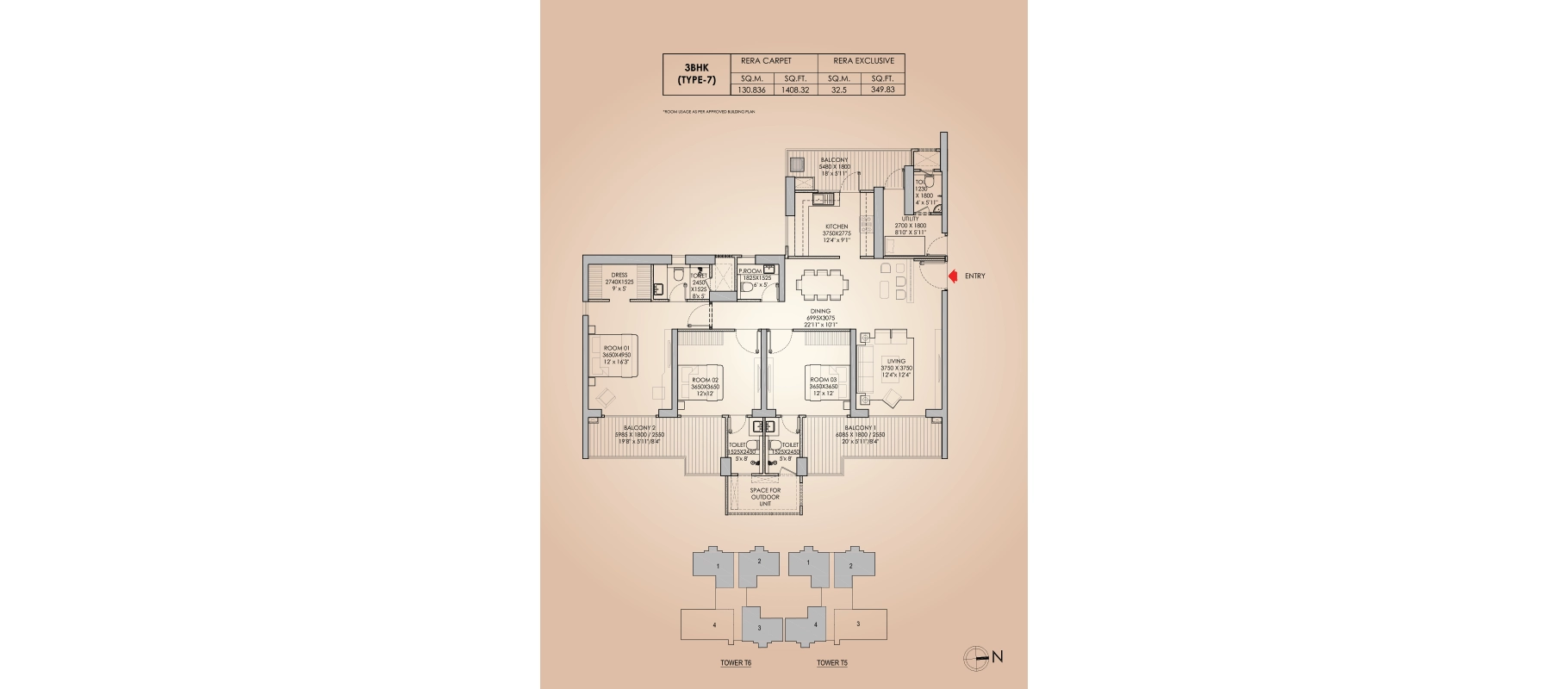 Godrej Aristocrat — Floor Plan 2
