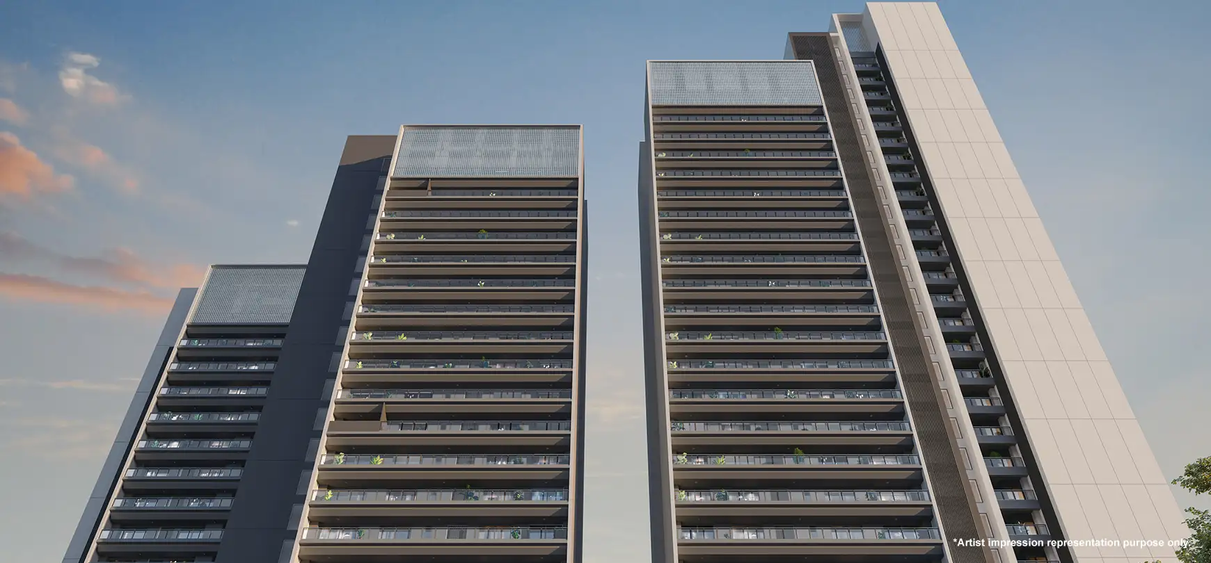 Godrej Astra — Tower Elevation