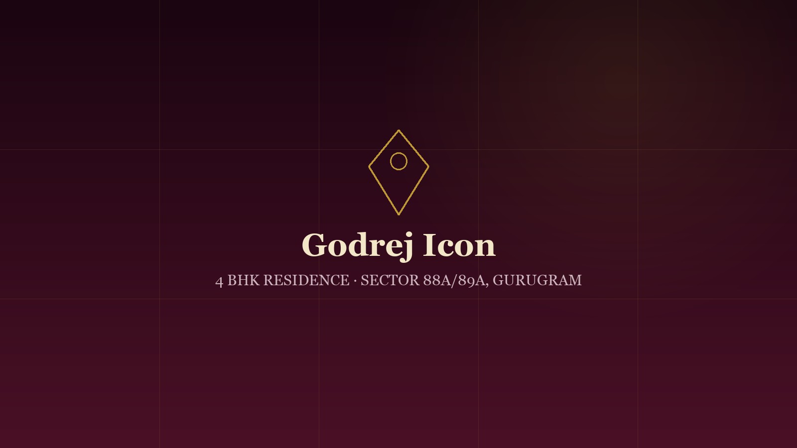 Godrej Icon — 4 BHK