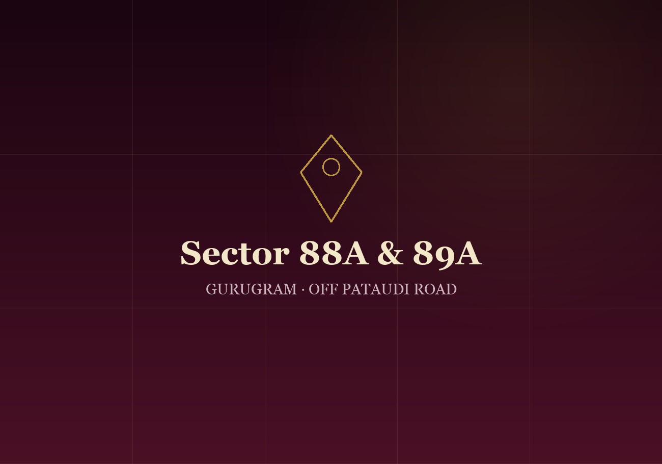 Godrej Icon — Location Map, Sector 88A & 89A
