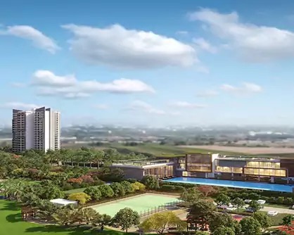 Godrej Meridien — Tower View
