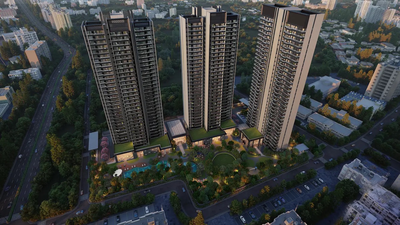 Godrej Miraya — Exterior View