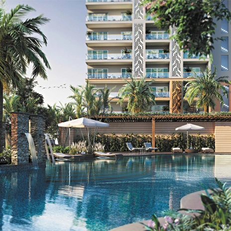 Godrej Nature Plus — Pool Deck