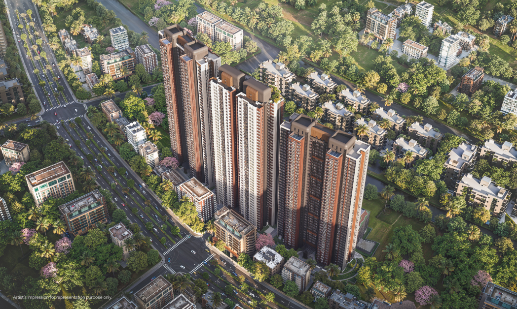 Godrej Samaris — Aerial View