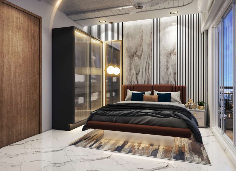 Godrej Samaris — Bedroom Interior