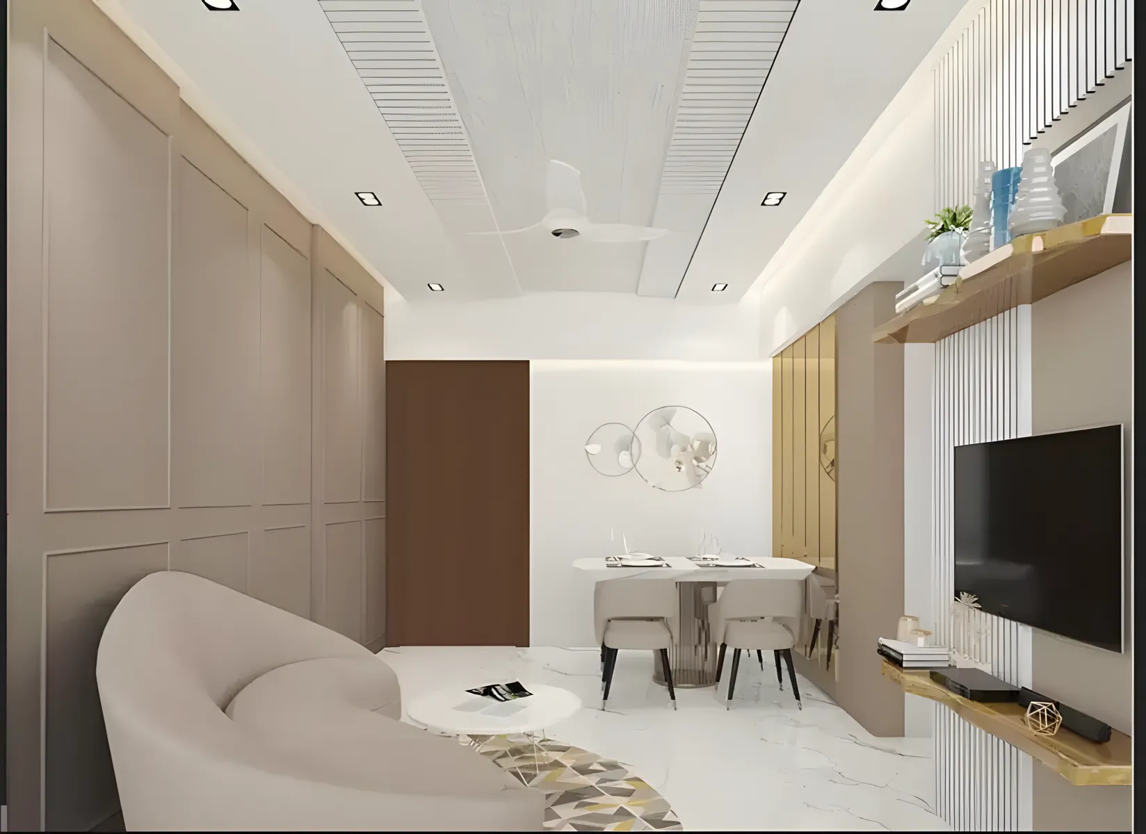 Godrej Samaris — Living Area