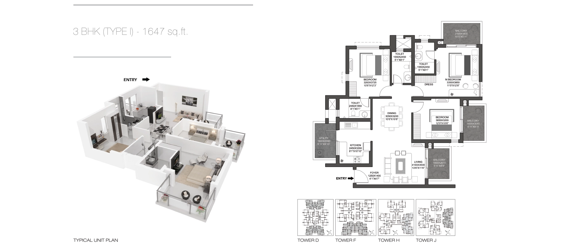 Godrej Summit — Floor Plan 1